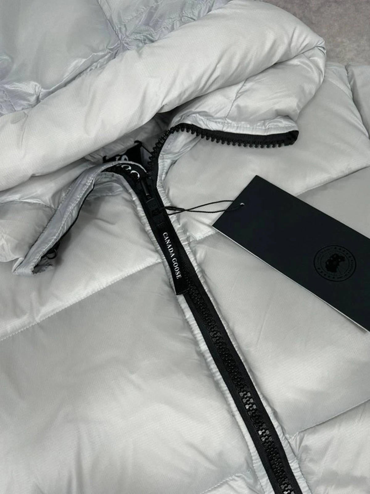 Canada goose coat silver small
