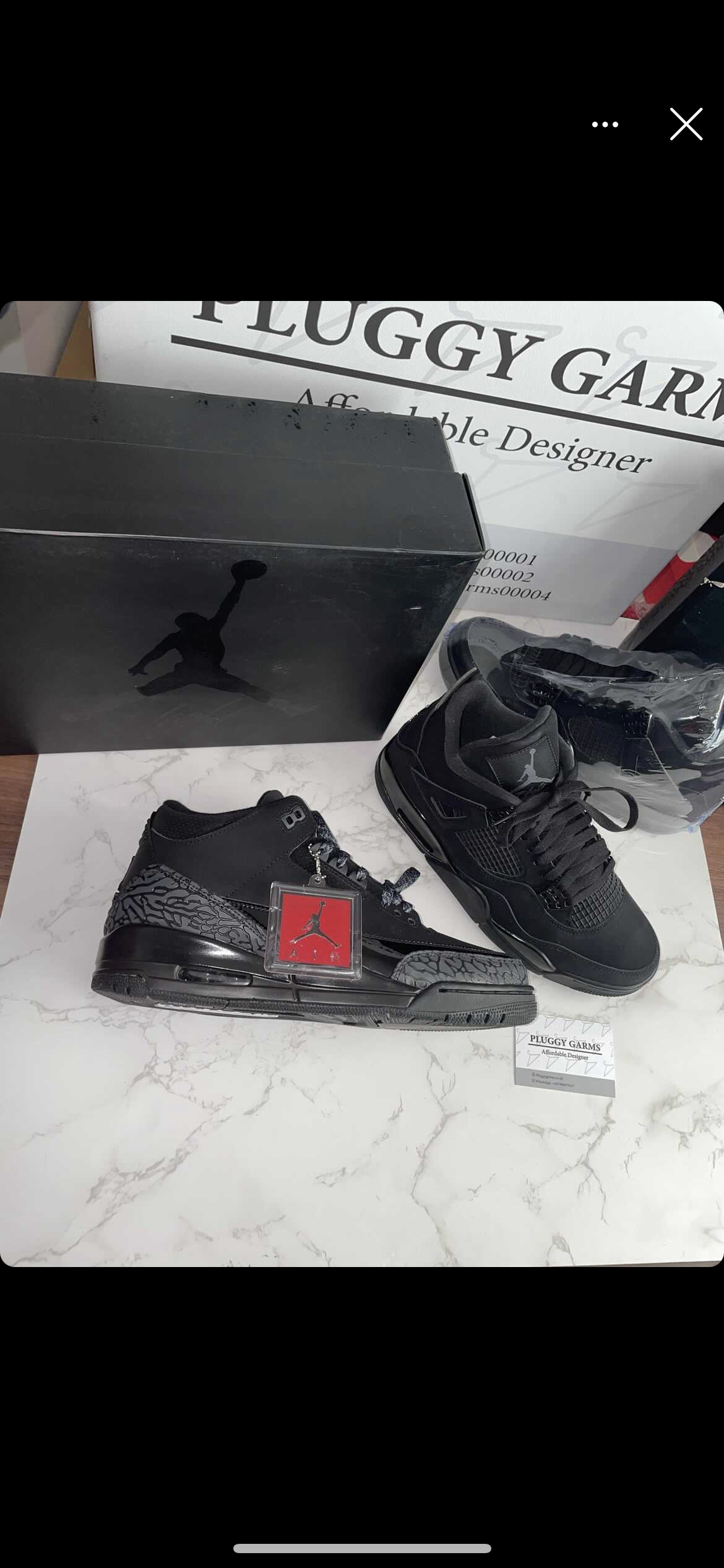 AJ3 BLACK CATS