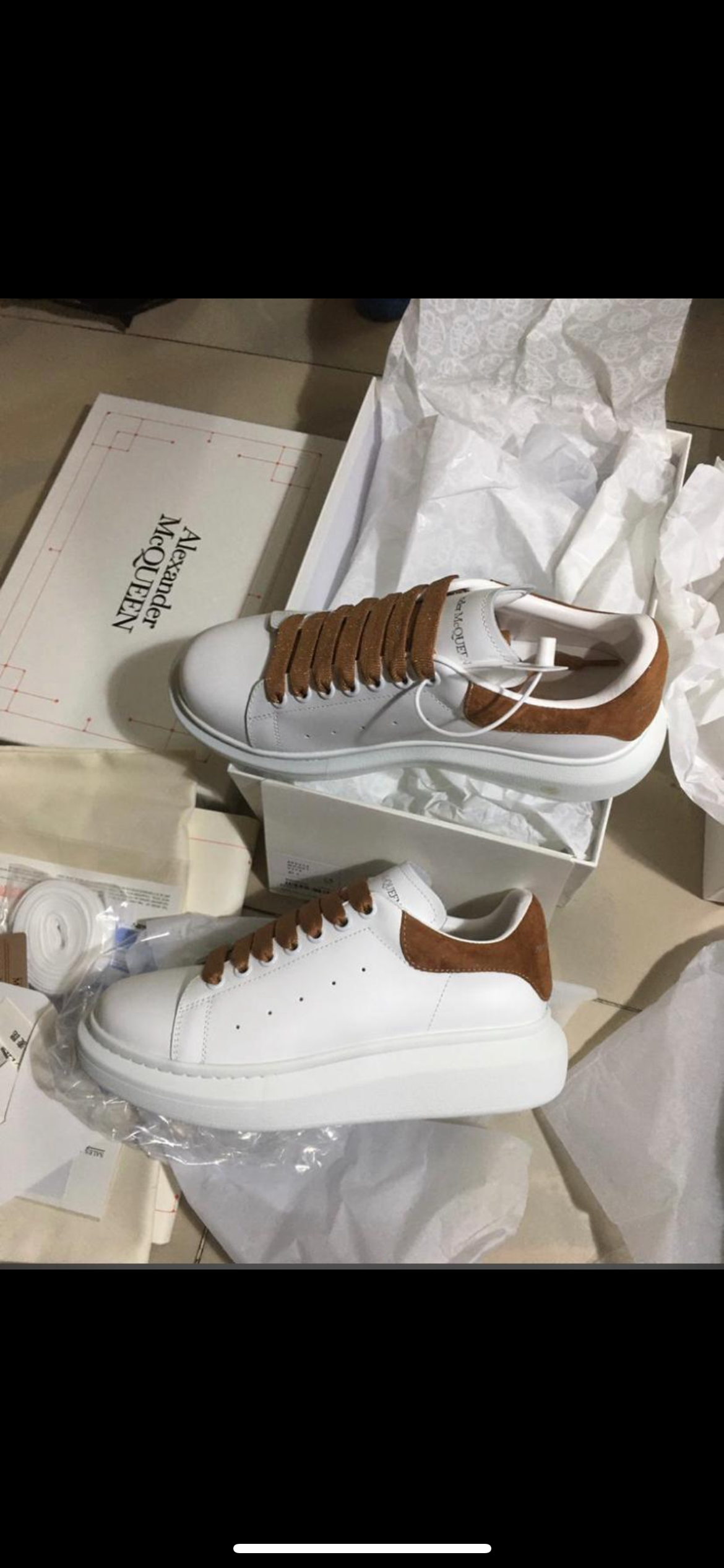 MCQ WHITE BROWN