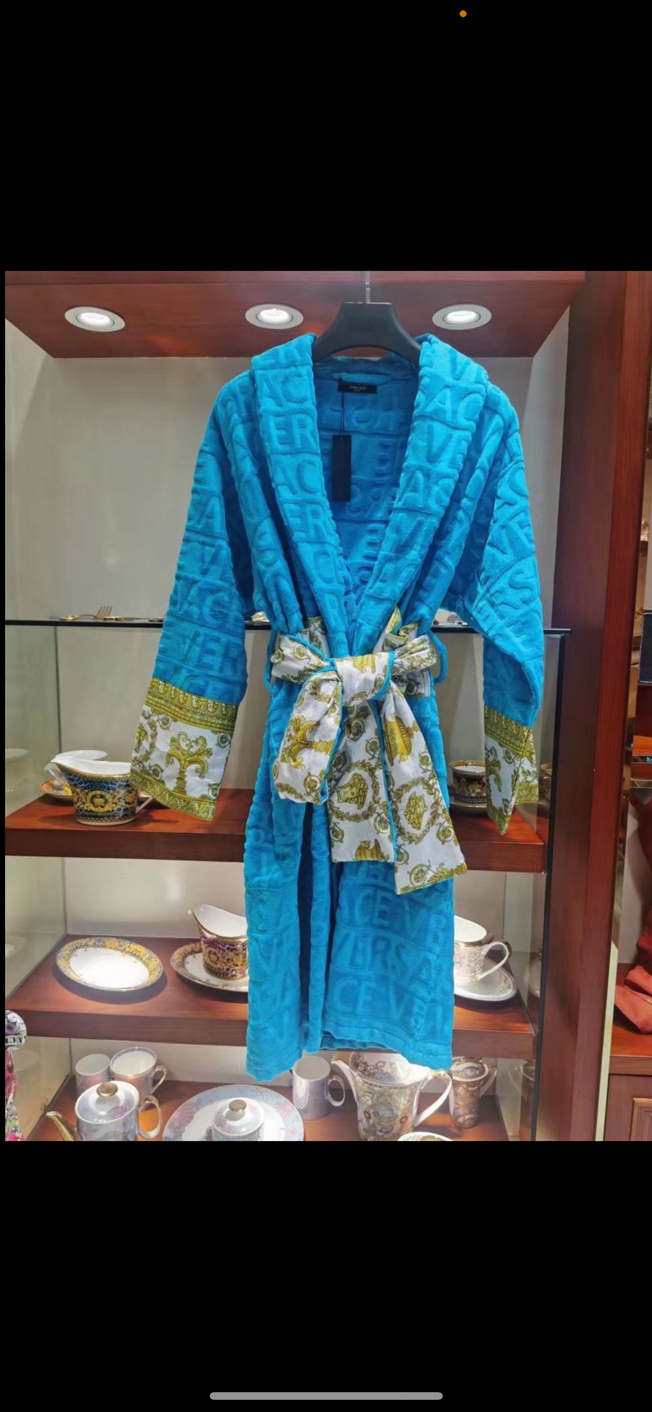 SACE ROBE TURQUOISE