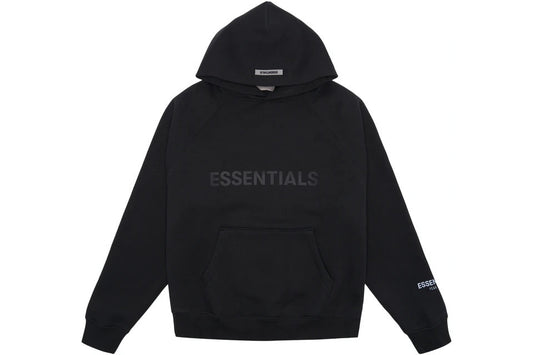 ESSENTIALS BLACK HOODIE