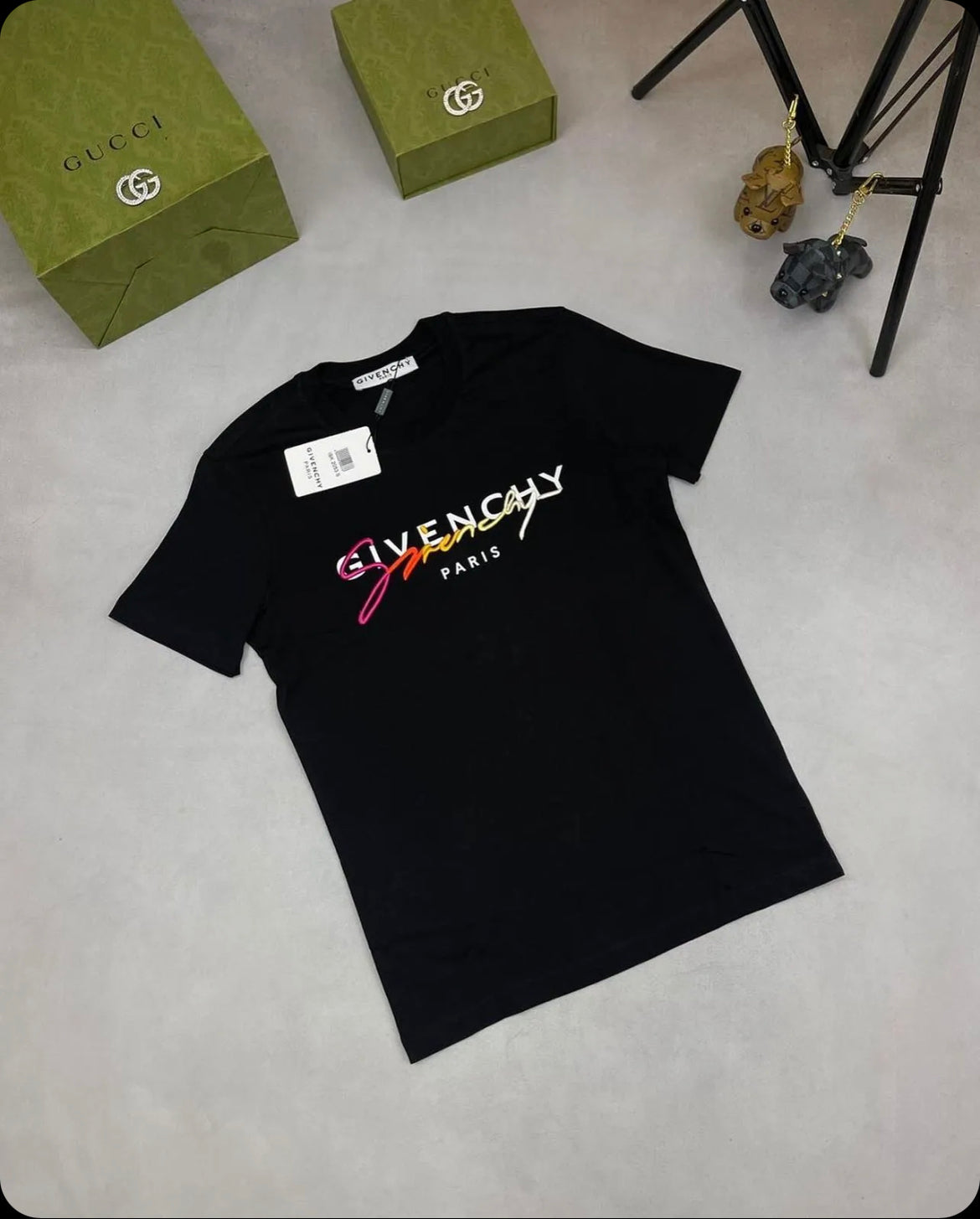 GIV T SHIRT BLACK