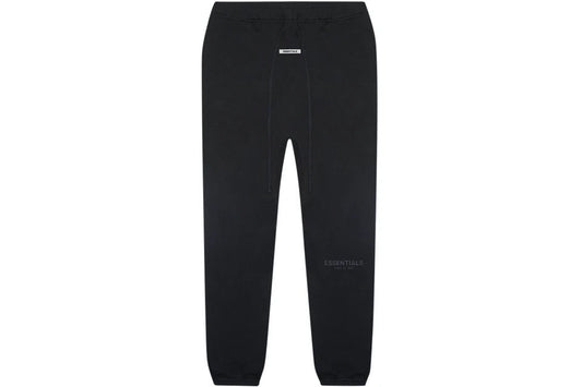 ESSENTIALS BLACK JOGGERS