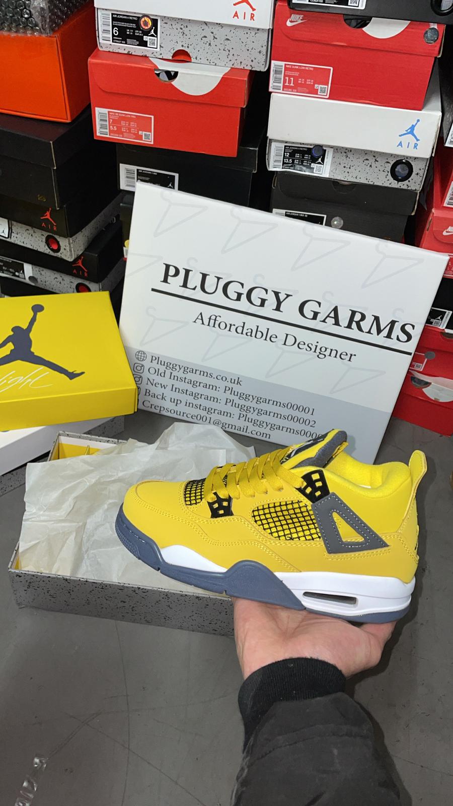 AJ4 “LIGHTENING YELLOW”