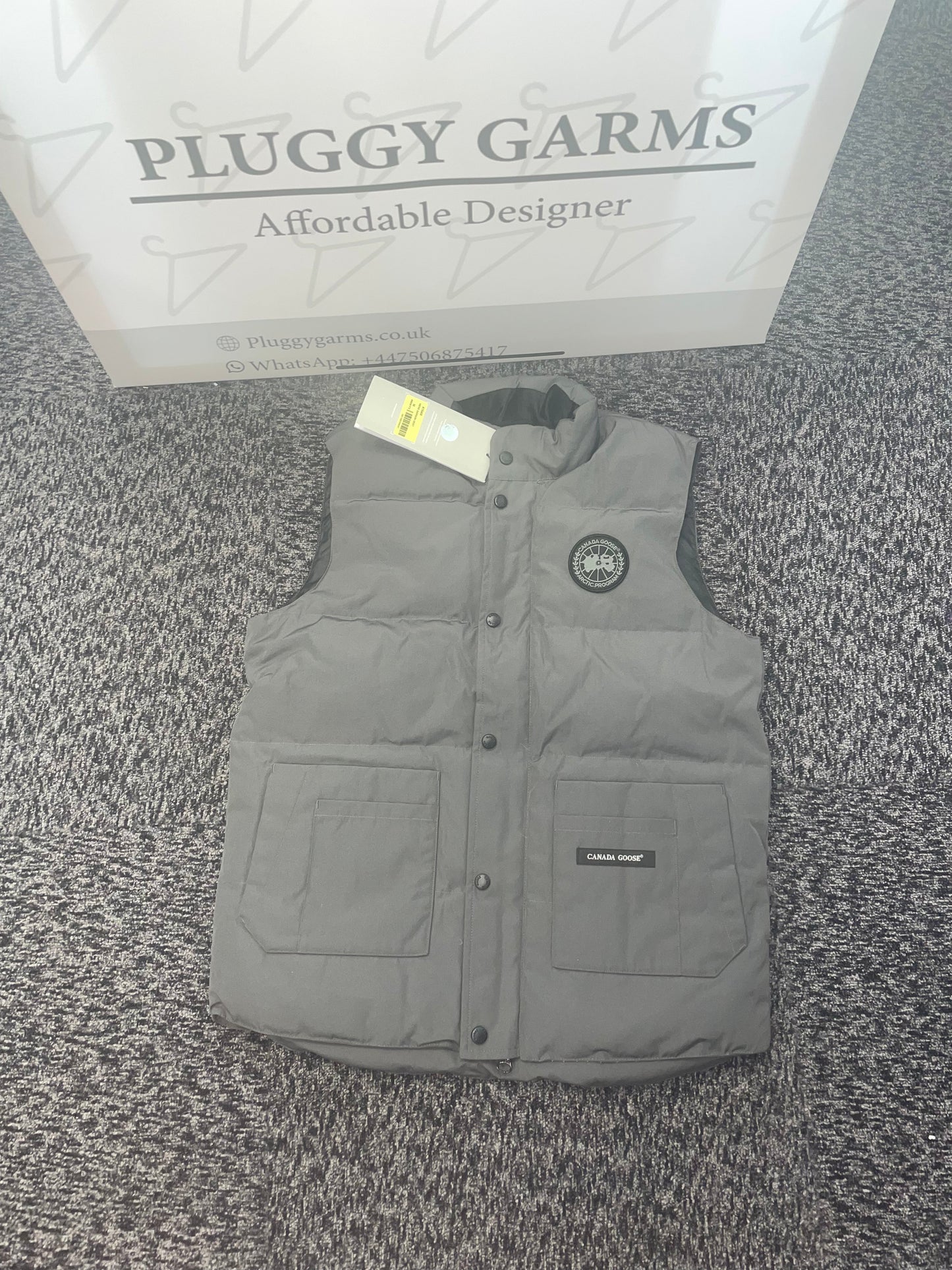 CG GILET GREY