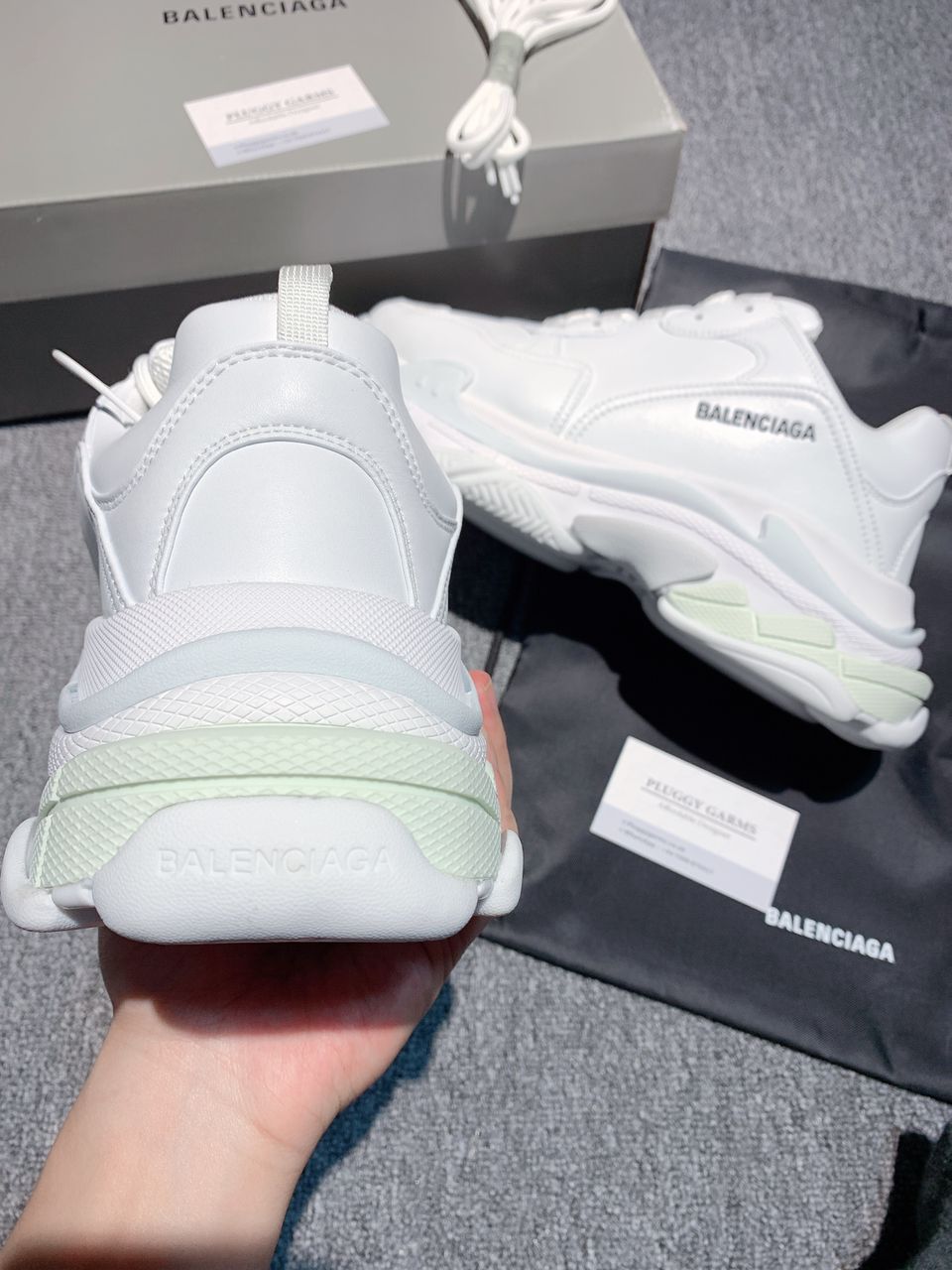 BALENCI TRIPLE S WHITE