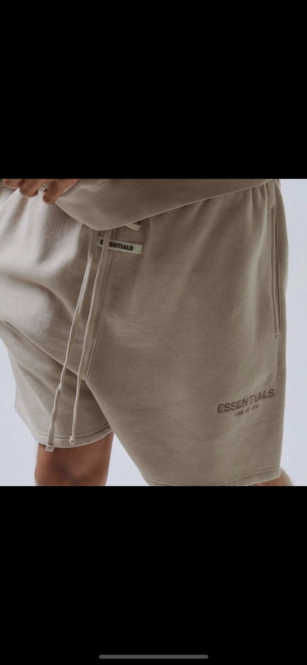 ESSENTIALS SHORTs BROWN