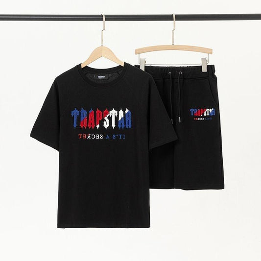 TRAPSTAR T SHIRT AND SHORTS SET