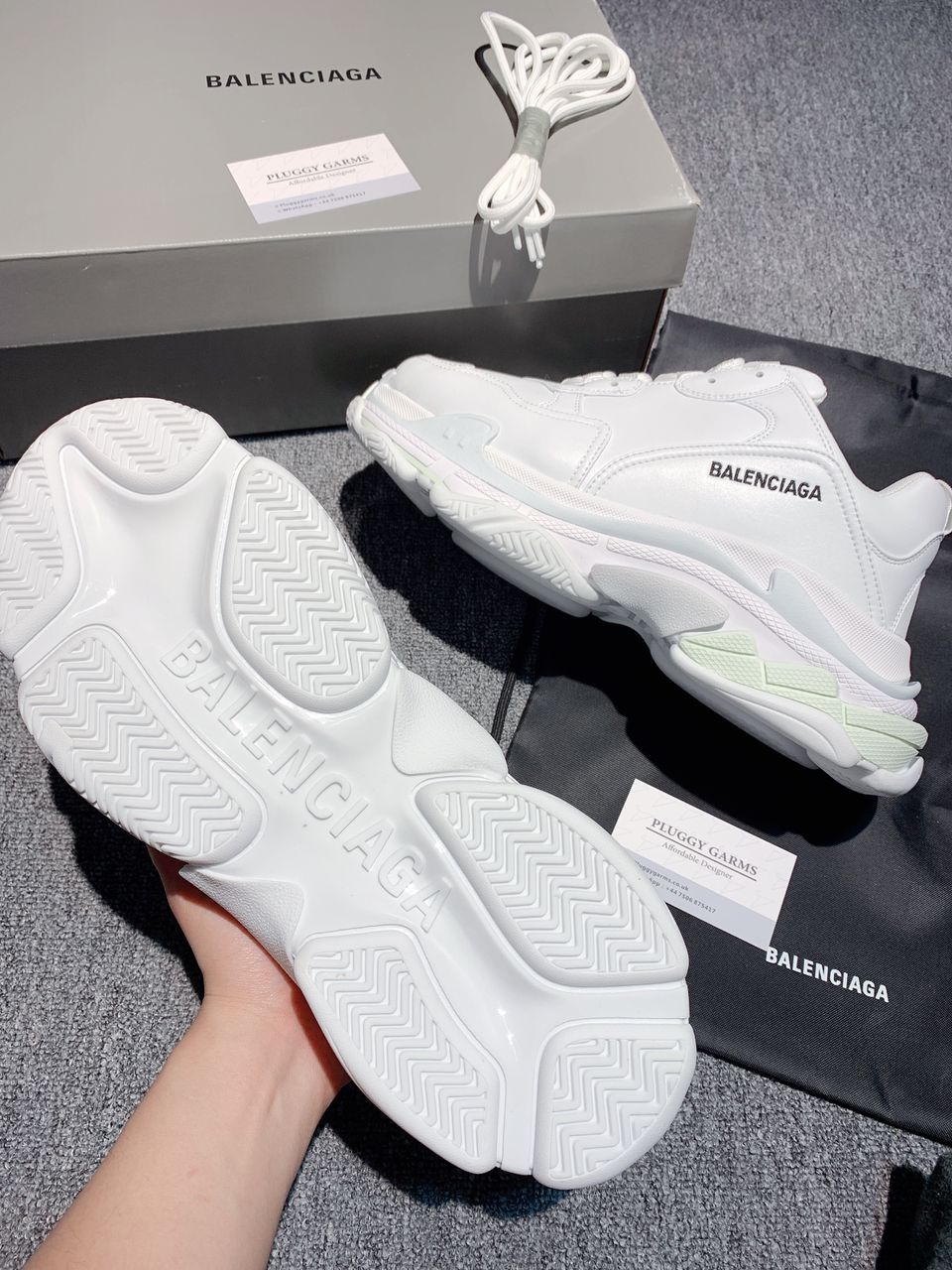 BALENCI TRIPLE S WHITE