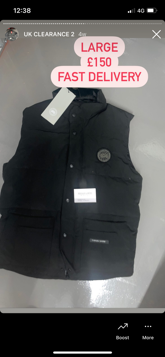 CG GILET BLACK BADGE