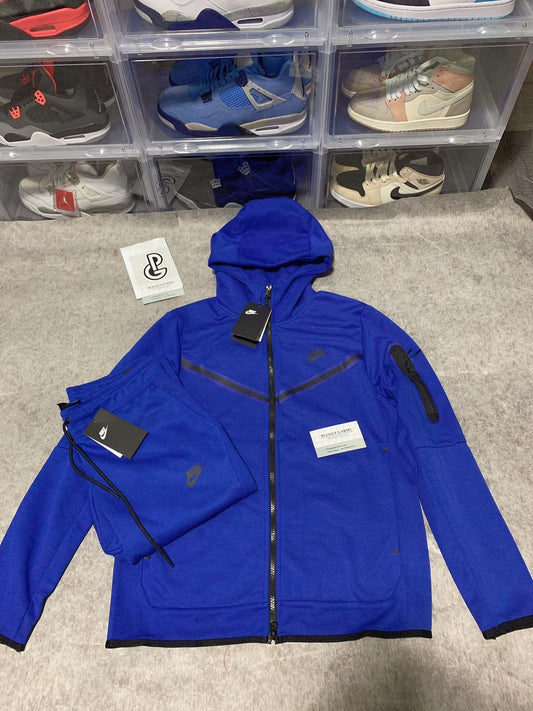 TECH FLEECE JACKET ONLY BLUE