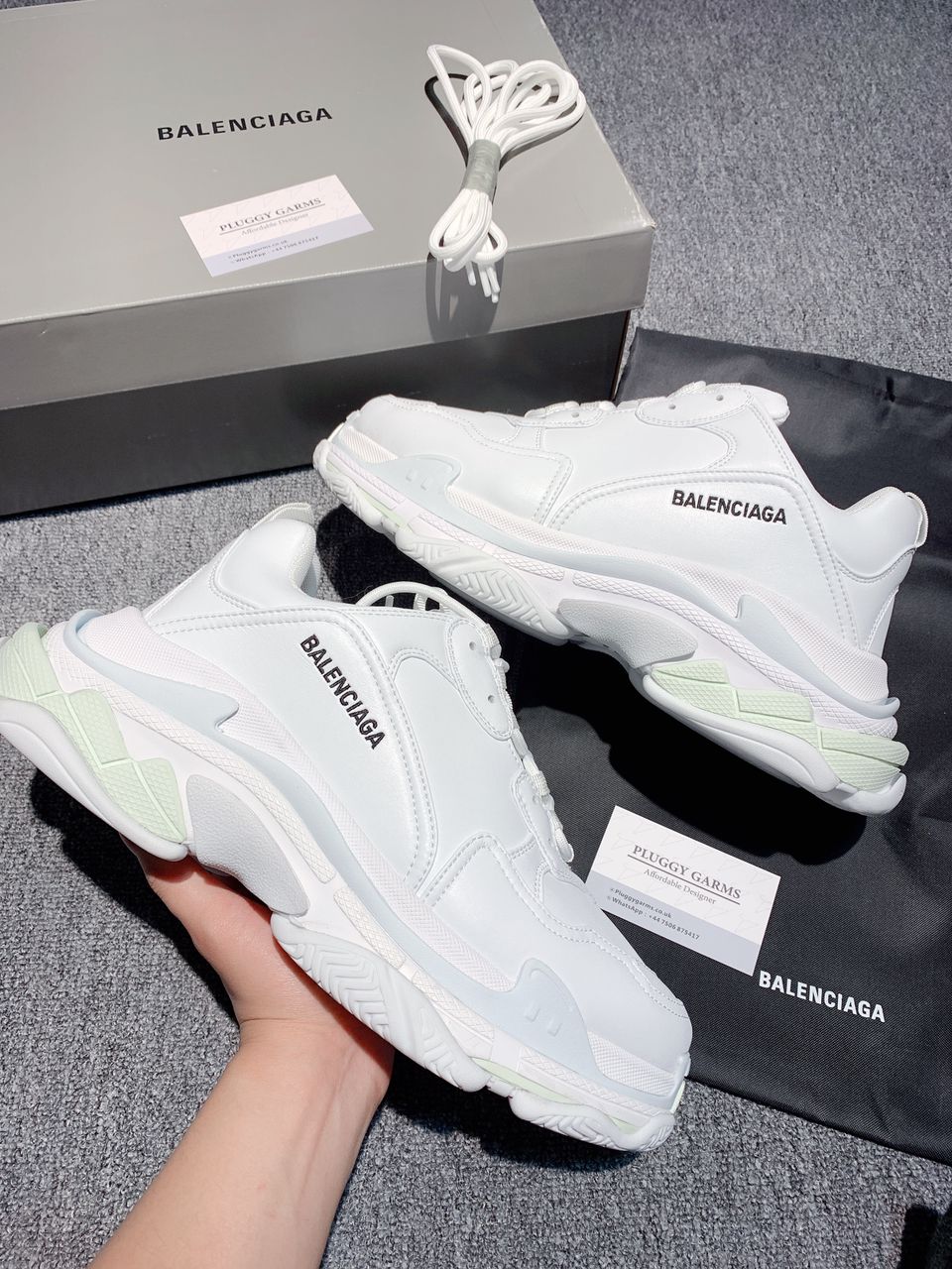 BALENCI TRIPLE S WHITE