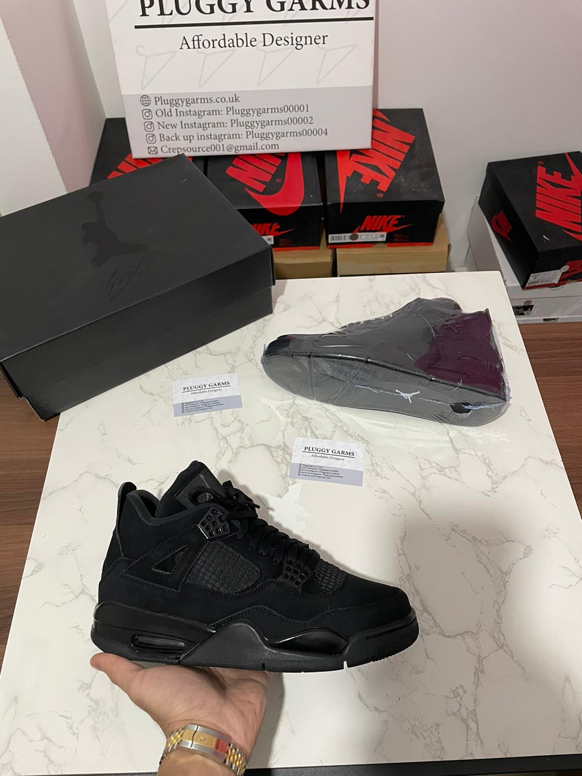 AJ4 BLACK CATS FAST DELIVERY